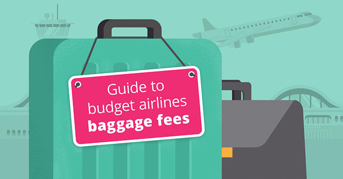If you are traveling with budget airlines, you usually need to pay extra for your luggage.